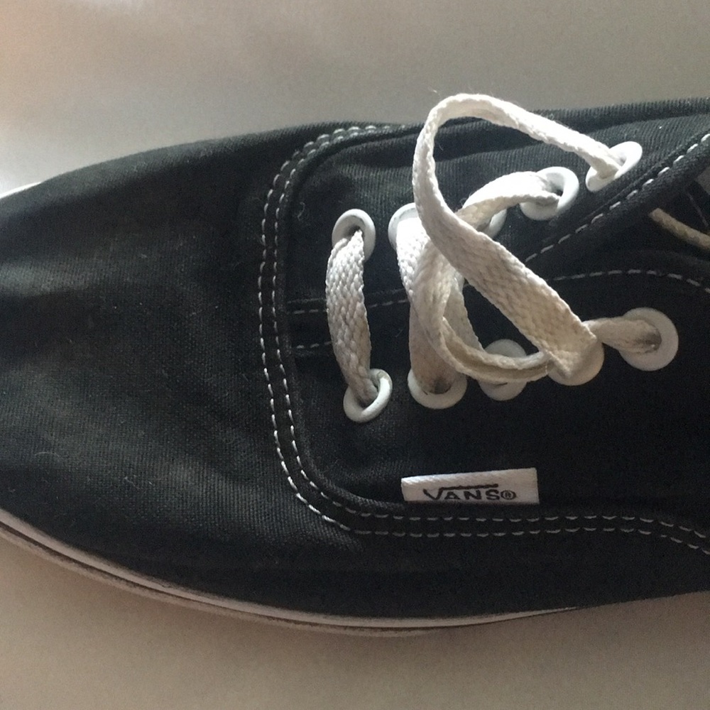 Vans black sneakers